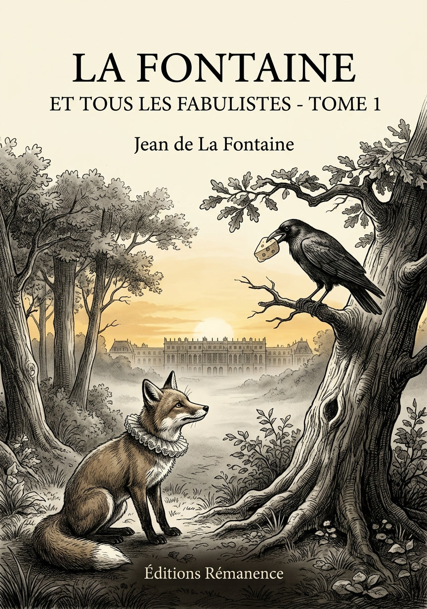Livre La Fontaine et tous les Fabulistes - Tome 2 par Jean de La Fontaine - Couverture - Editions Remanence