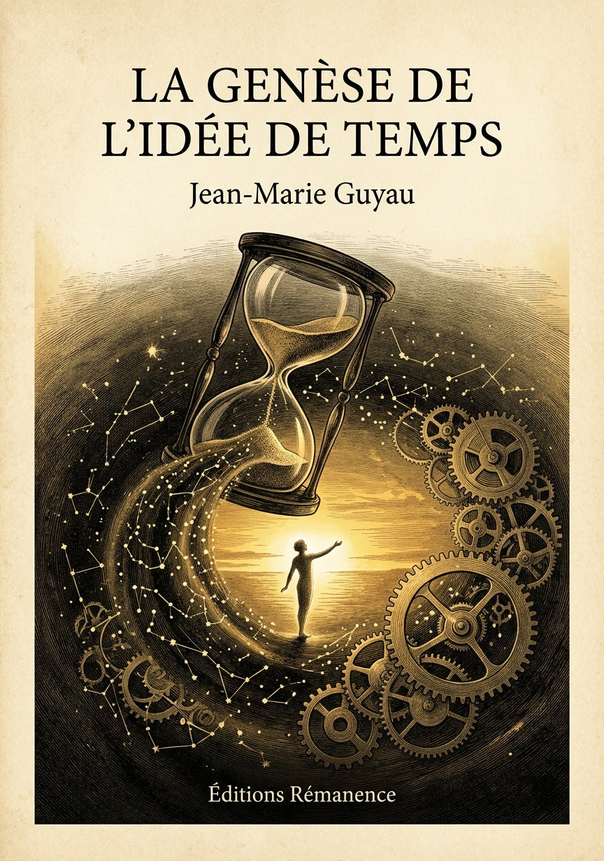 Livre La Genèse de l’idée de temps par Jean-Marie Guyau - Couverture - Editions Remanence