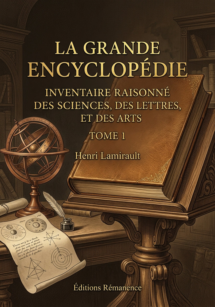 Livre La Grande Encyclopédie, inventaire raisonné des sciences, des lettres, et des arts - Tome 21 par Henri Lamirault - Couverture - Editions Remanence