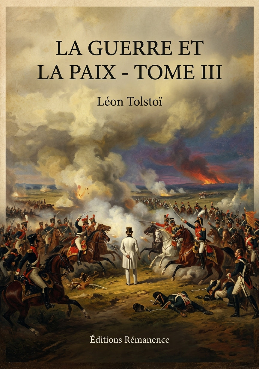 La guerre et la paix - Tome III - Léon Tolstoï (Couverture)