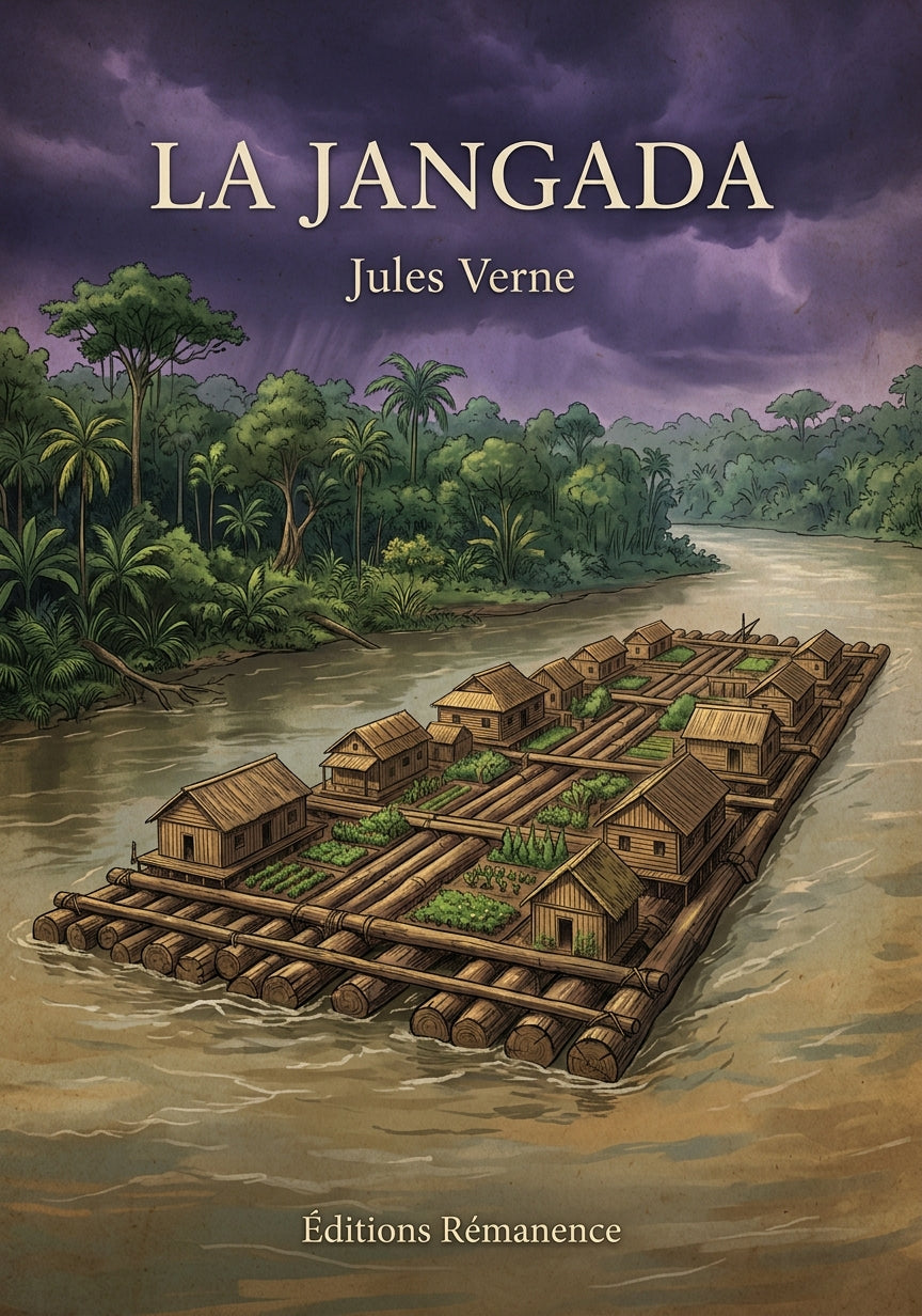 La Jangada - Jules Verne (Couverture)