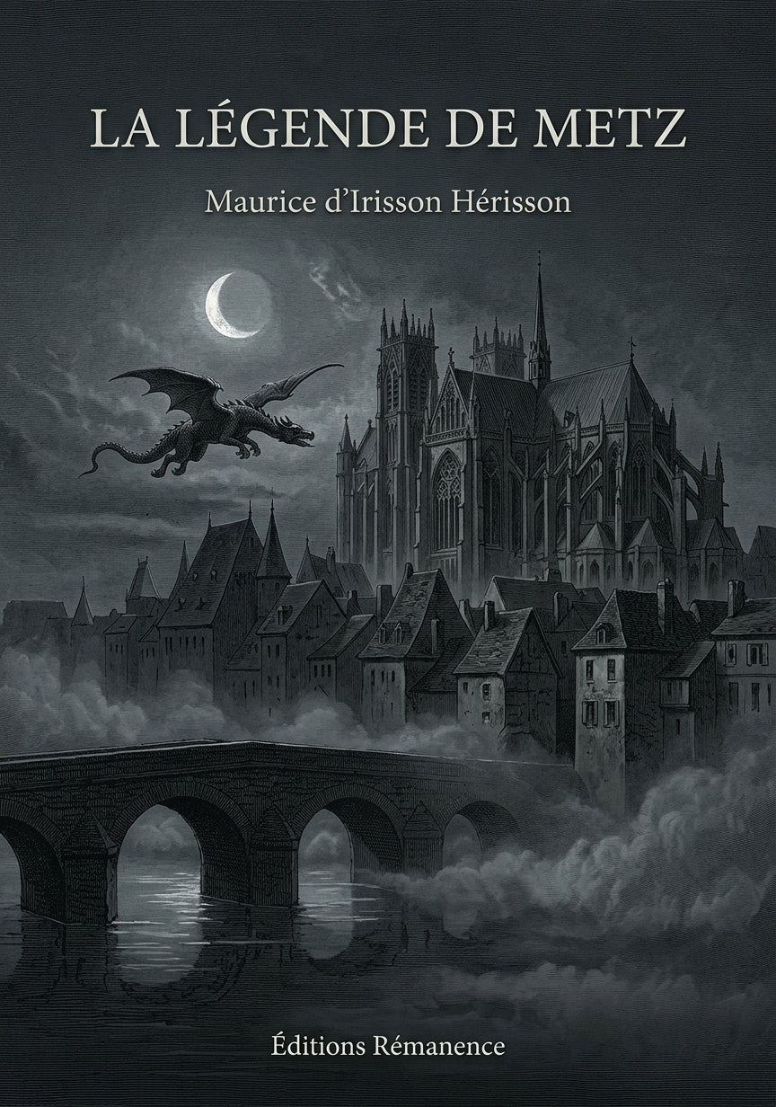 Livre La Légende de Metz par Maurice d’Irisson Hérisson - Couverture - Editions Remanence