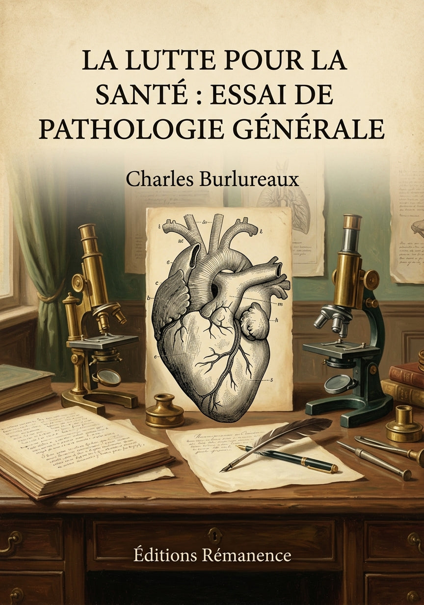 La lutte pour la santé : essai de pathologie générale - Charles Burlureaux (Couverture)