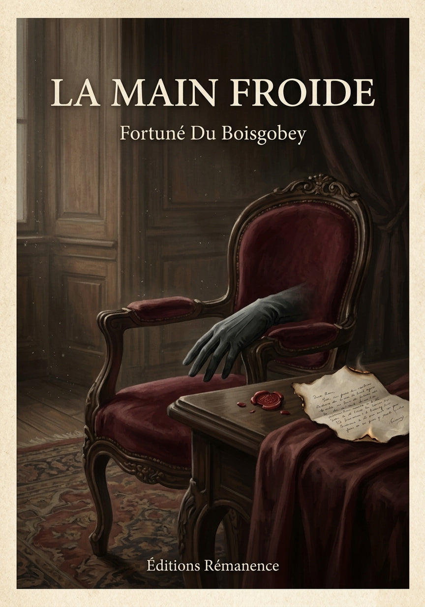 La main froide - Fortuné Du Boisgobey (Couverture)