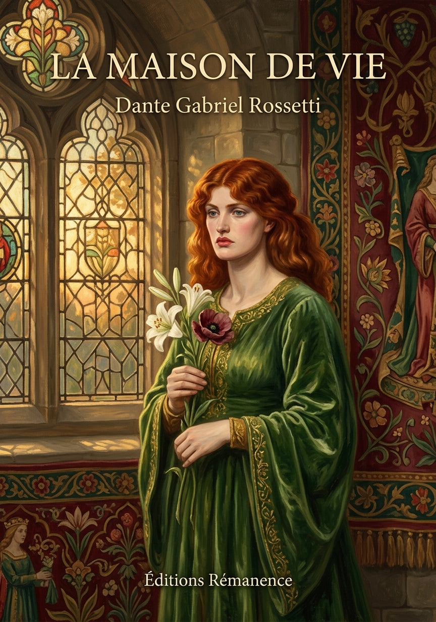 Livre La Maison de vie par Dante Gabriel Rossetti - Couverture - Editions Remanence