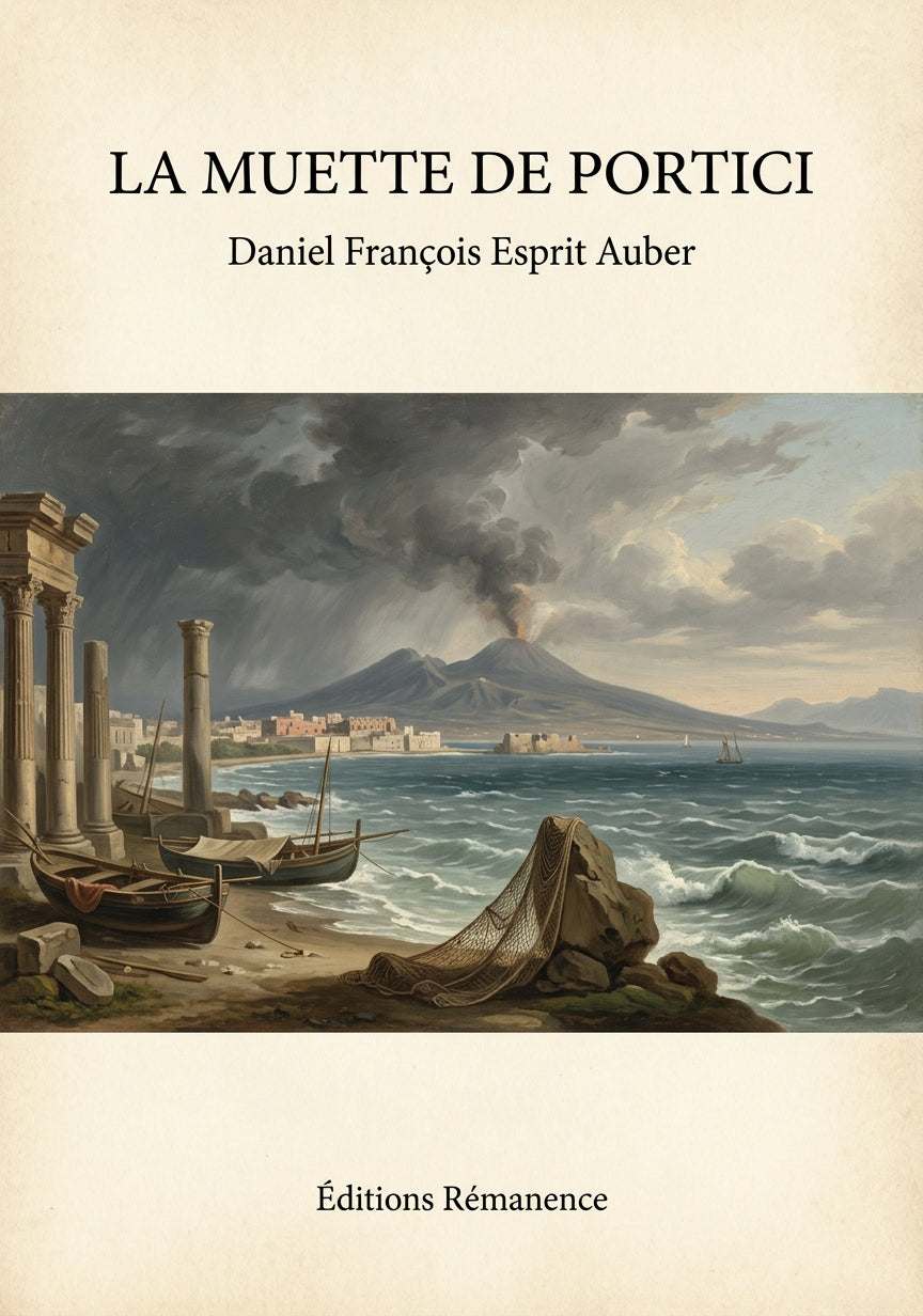 La Muette de Portici - Daniel François Esprit Auber (Couverture)