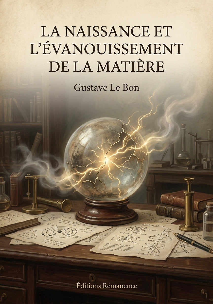 La naissance et l'évanouissement de la matière - Gustave Le Bon (Couverture)