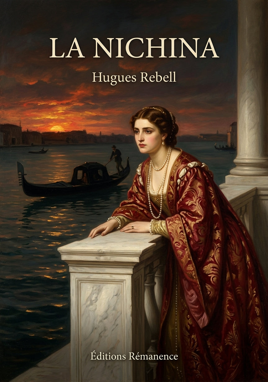 Livre La Nichina par Hugues Rebell - Couverture - Editions Remanence