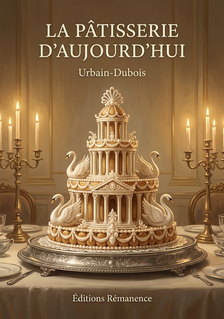 Livre La pâtisserie d’aujourd’hui par Urbain-Dubois - Couverture - Editions Remanence
