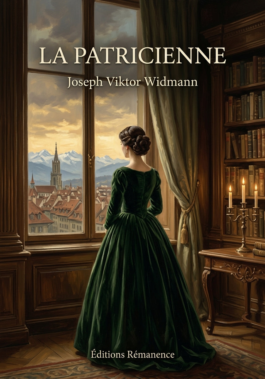 Livre La Patricienne par Joseph Viktor Widmann - Couverture - Editions Remanence