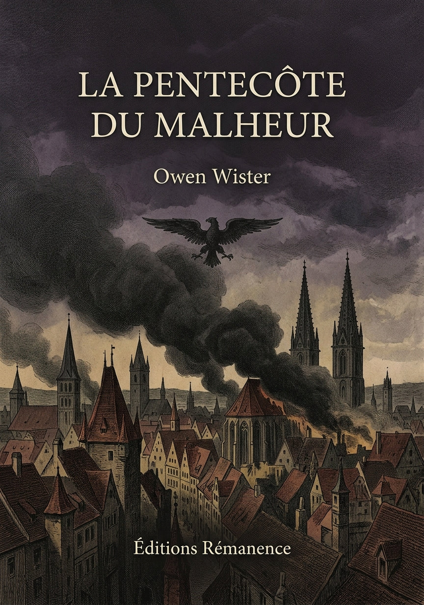 Livre La Pentecôte du Malheur par Owen Wister - Couverture - Editions Remanence