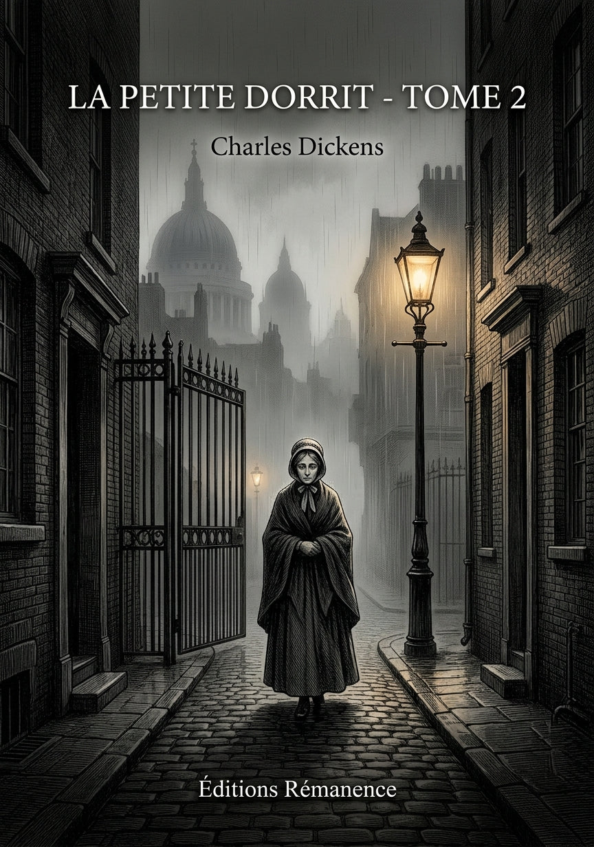 Livre La Petite Dorrit - Tome 2 par Charles Dickens - Couverture - Editions Remanence