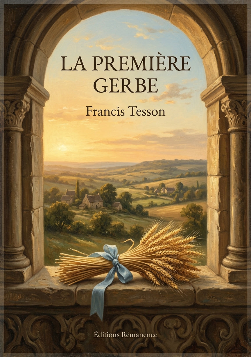 Livre La Première Gerbe par Francis Tesson - Couverture - Editions Remanence