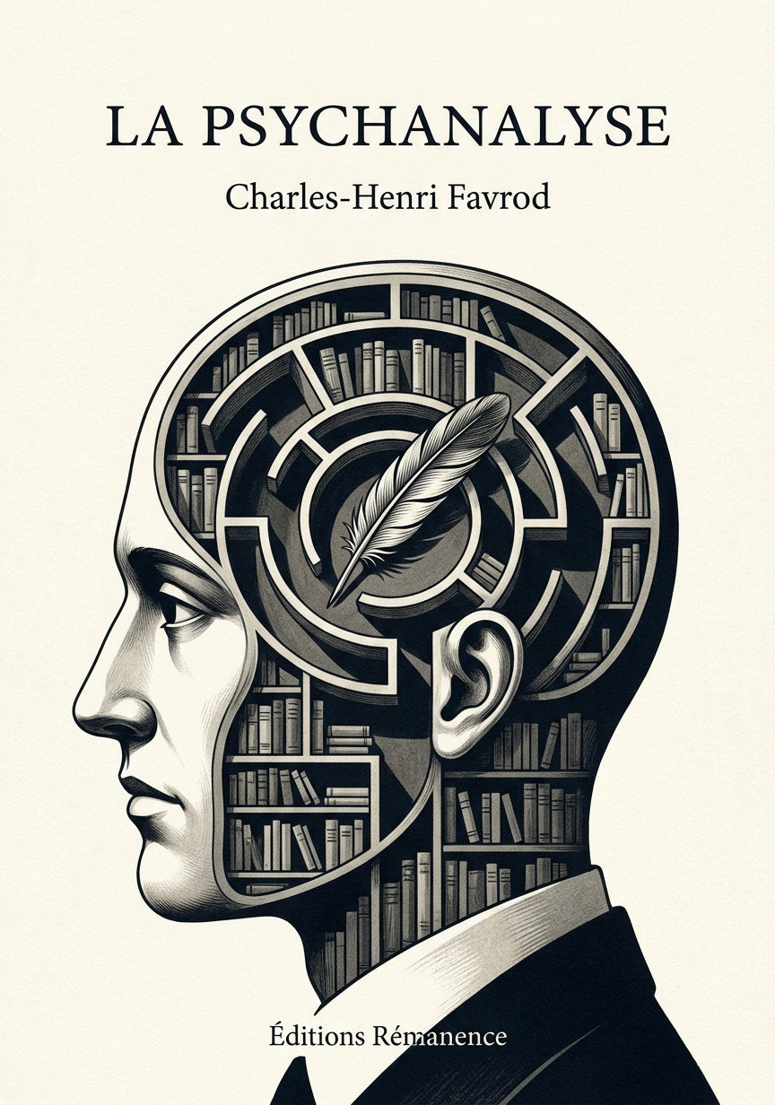 Livre La Psychanalyse par Charles-Henri Favrod - Couverture - Editions Remanence