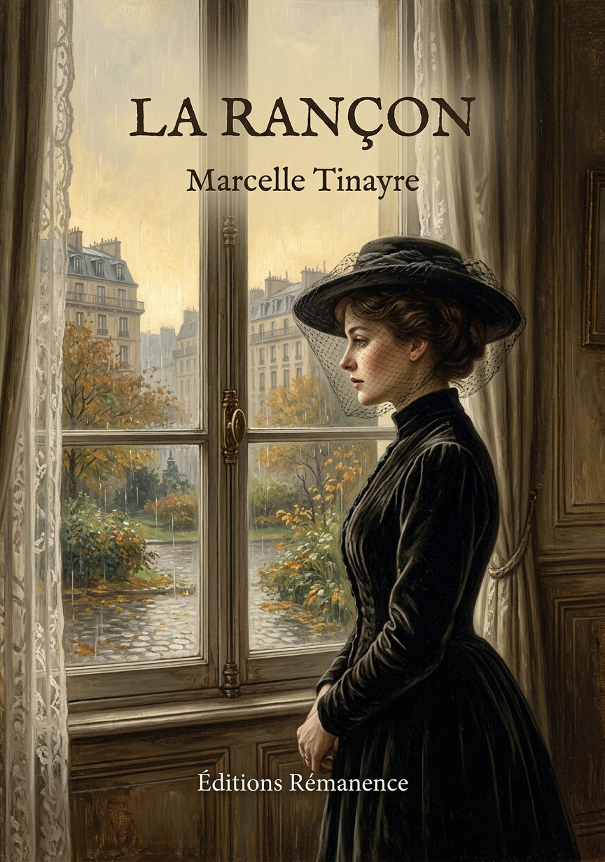 Livre La Rançon par Marcelle Tinayre - Couverture - Editions Remanence