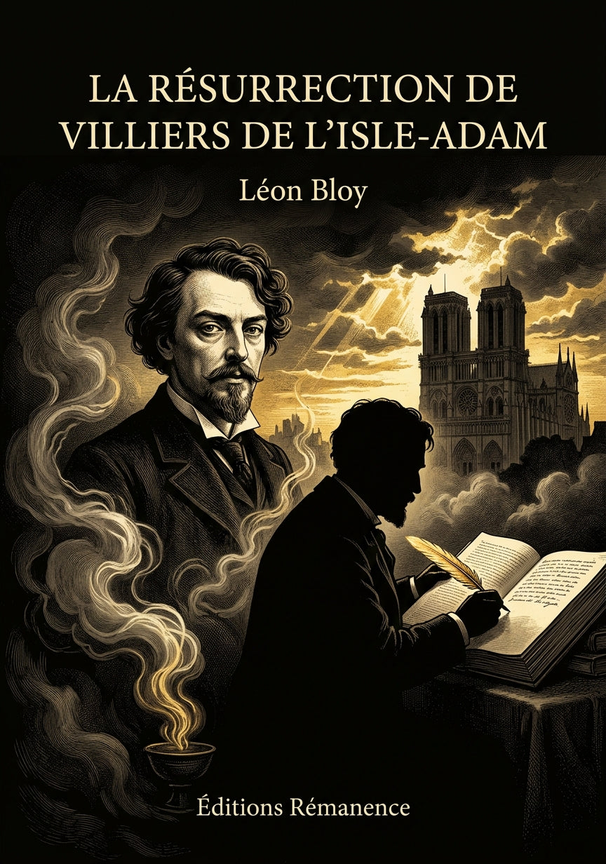 Livre La Résurrection de Villiers de l’Isle-Adam par Léon Bloy - Couverture - Editions Remanence