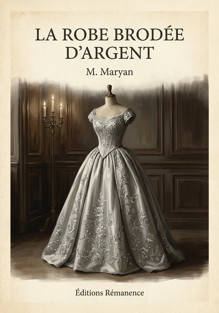 La Robe brodée d'argent - M. Maryan (Couverture)