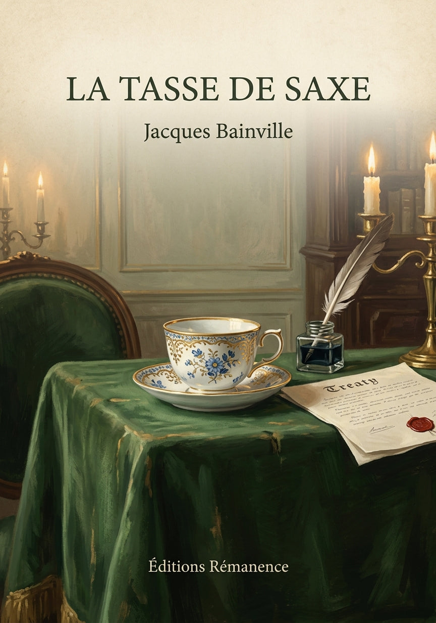 La tasse de saxe - Jacques Bainville (Couverture)