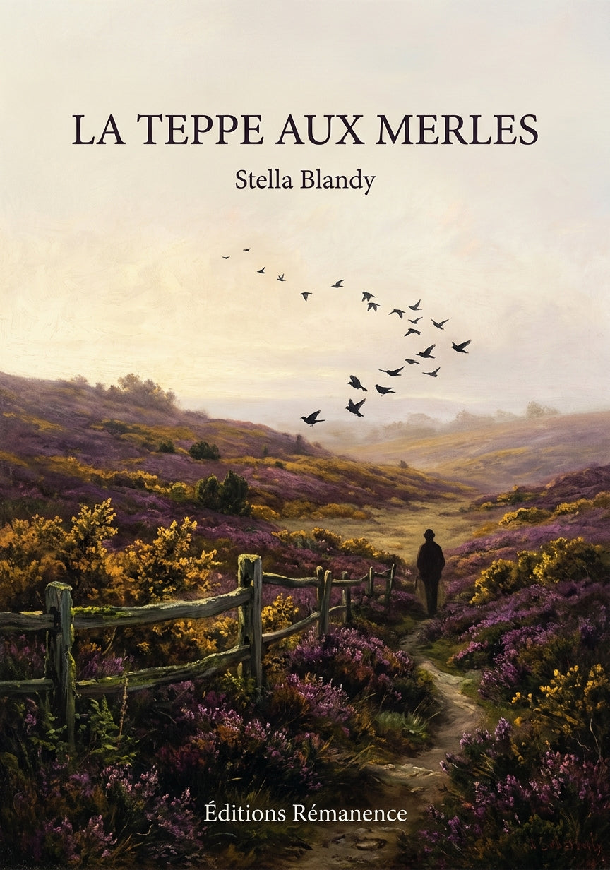 Livre La Teppe aux merles par Stella Blandy - Couverture - Editions Remanence