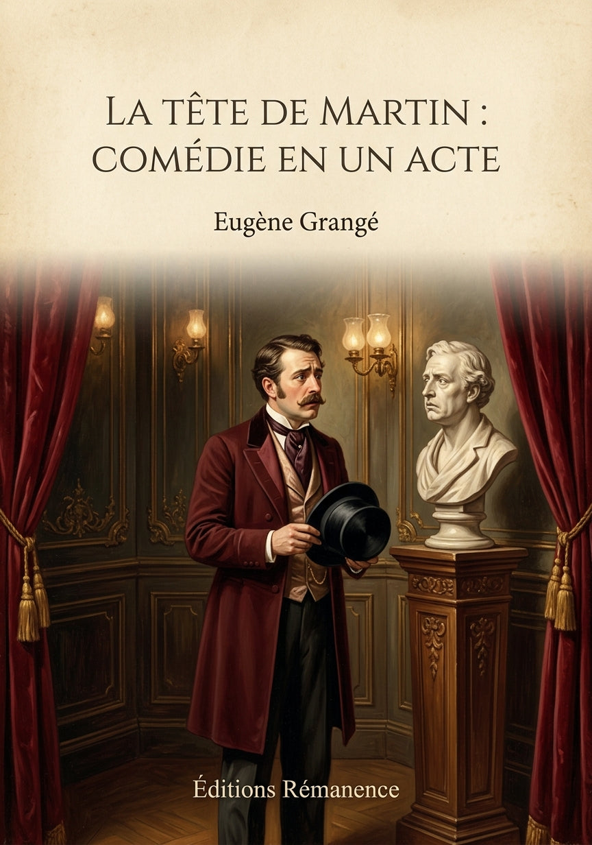 La tête de Martin : Comédie en un acte - Eugène Grangé (Couverture)