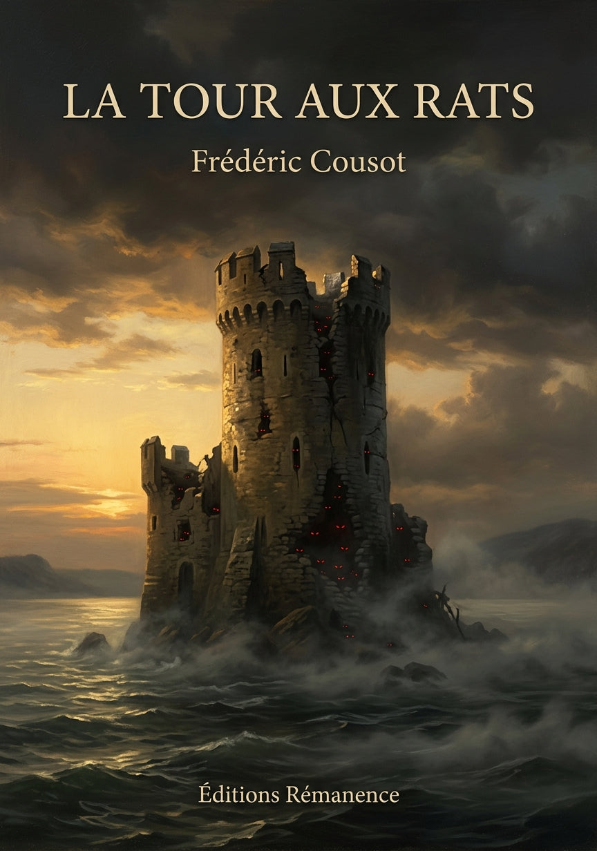 Livre La Tour aux rats par Frédéric Cousot - Couverture - Editions Remanence