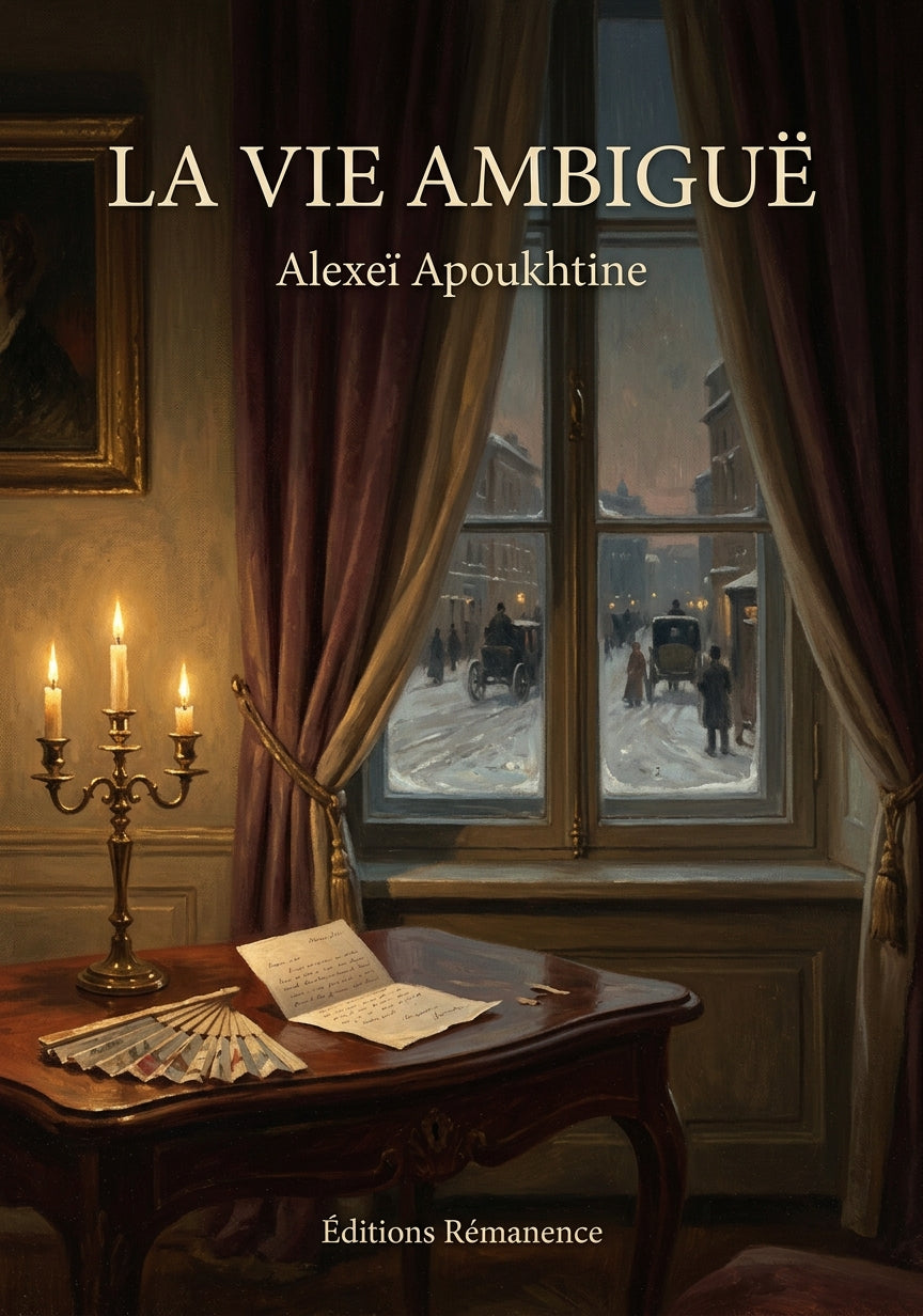 Livre La Vie ambiguë par Alexeï Apoukhtine - Couverture - Editions Remanence