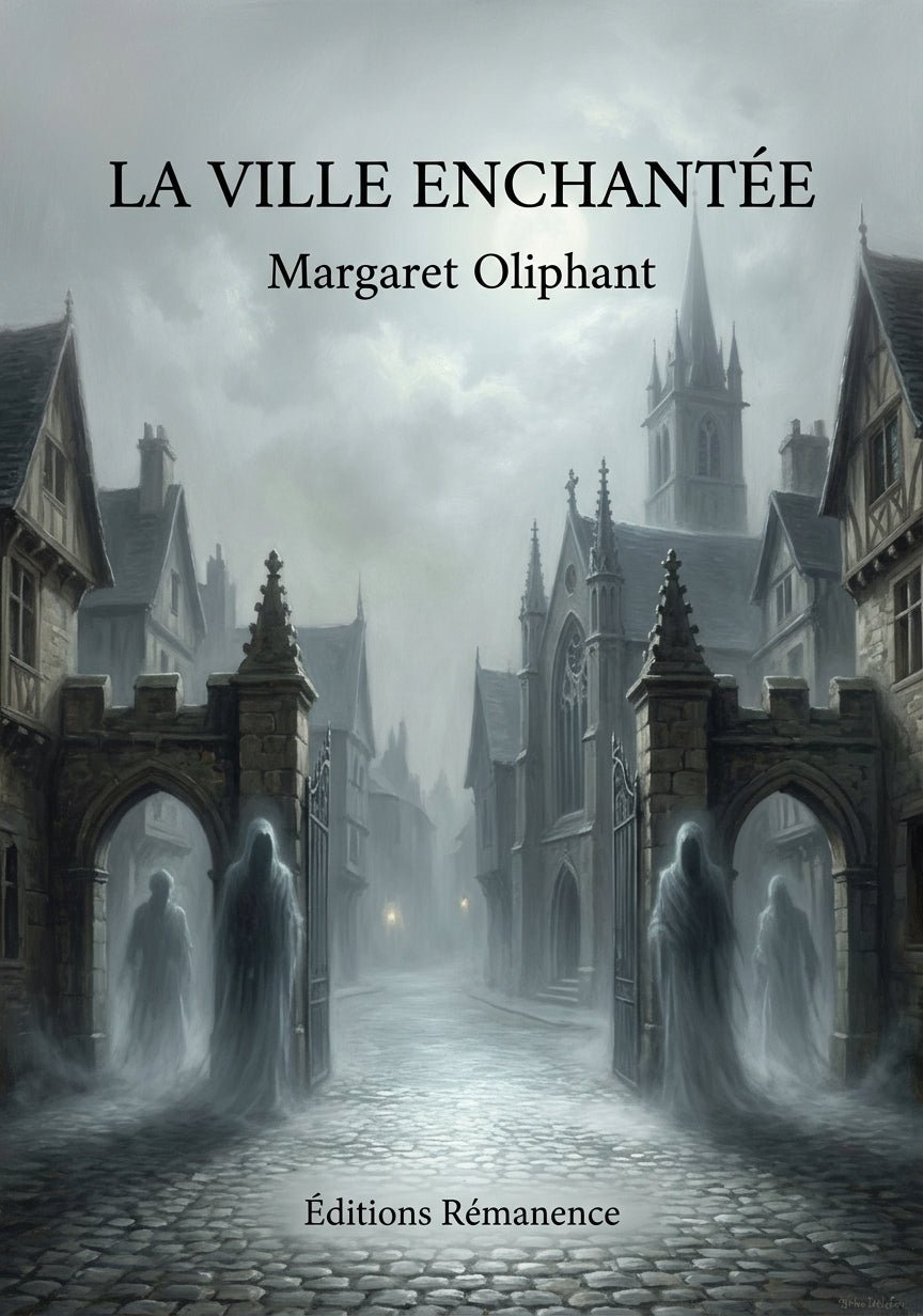Livre La Ville enchantée par Margaret Oliphant - Couverture - Editions Remanence