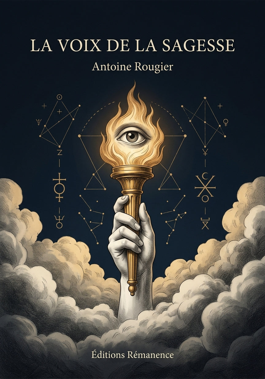 Livre La Voix de la Sagesse par Antoine Rougier - Couverture - Editions Remanence