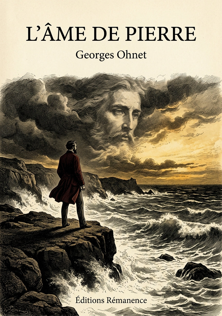 Livre L’Âme de Pierre par Georges Ohnet - Couverture - Editions Remanence