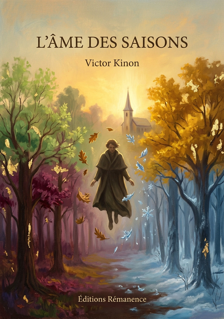 Livre L’Âme des Saisons par Victor Kinon - Couverture - Editions Remanence
