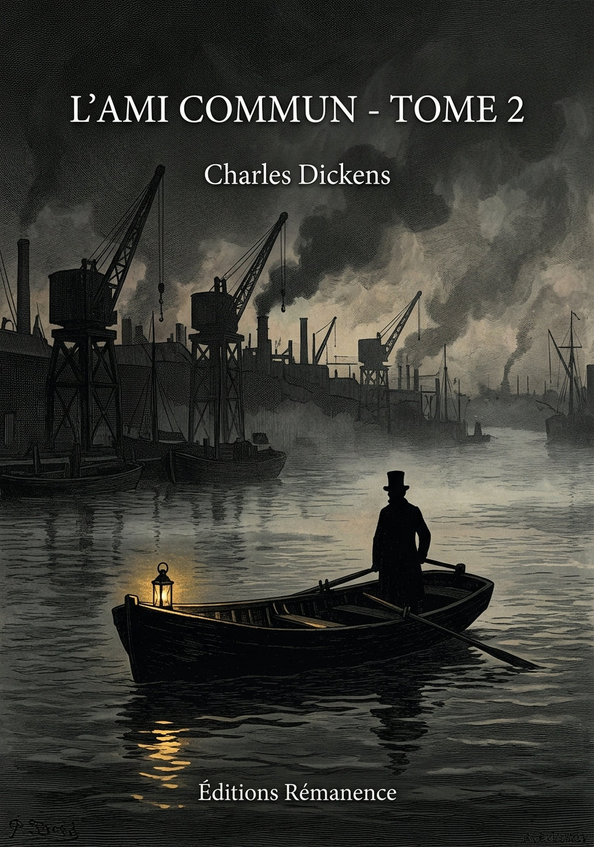 Livre L’Ami commun - Tome 2 par Charles Dickens - Couverture - Editions Remanence