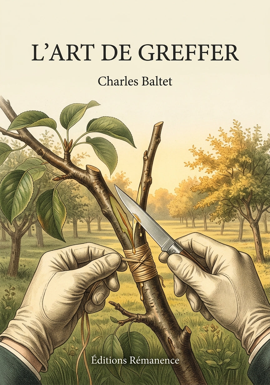 Livre L’Art de greffer par Charles Baltet - Couverture - Editions Remanence