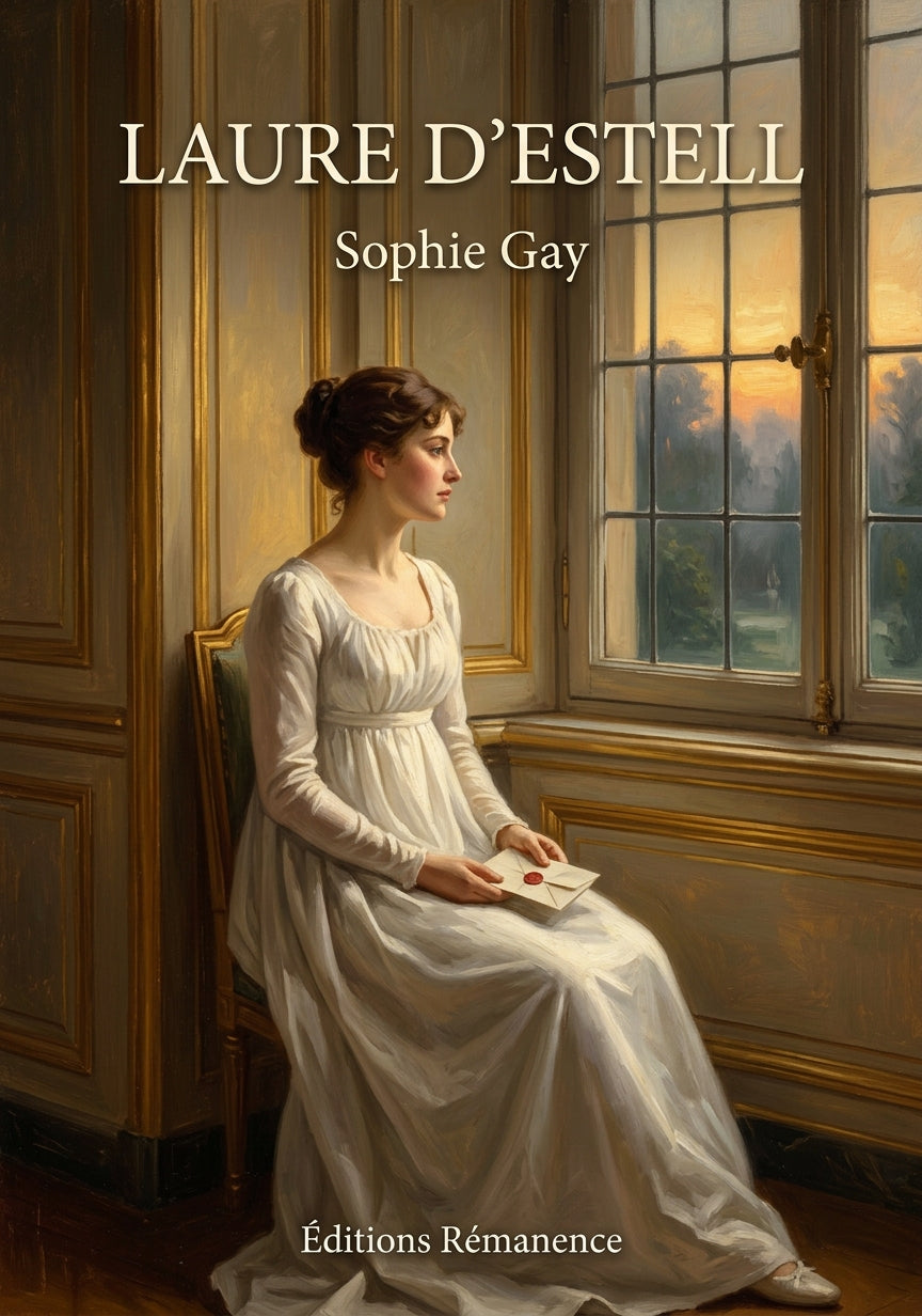 Livre Laure d’Estell par Sophie Gay - Couverture - Editions Remanence