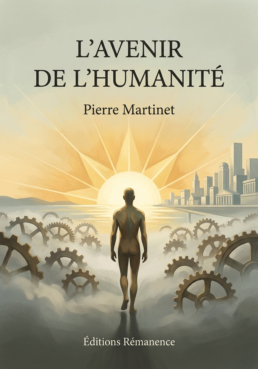 Livre L’Avenir de l’Humanité par Pierre Martinet - Couverture - Editions Remanence