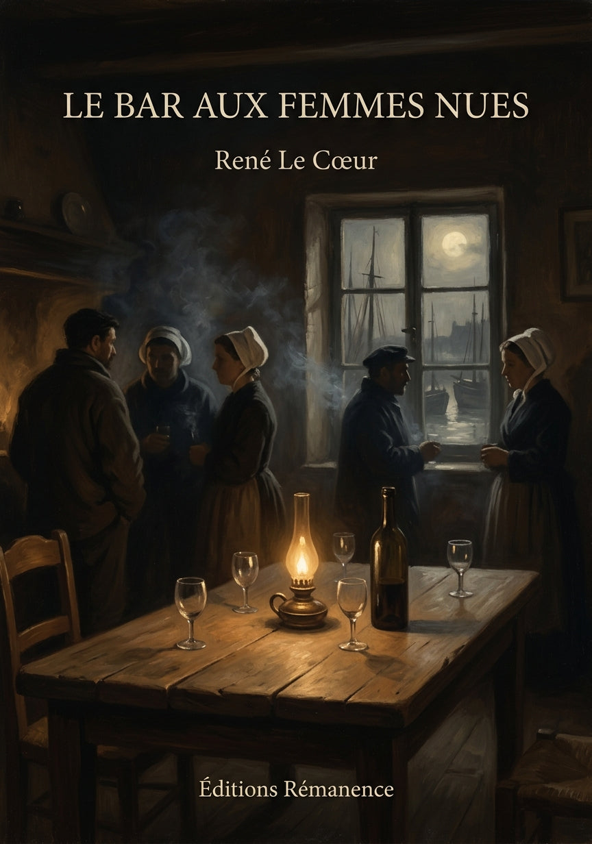 Livre Le Bar aux femmes nues par René Le Cœur - Couverture - Editions Remanence