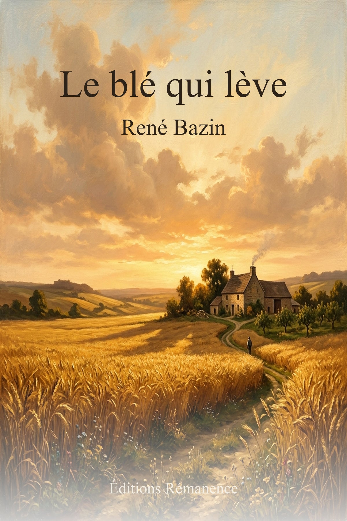 Couverture 2K V2 - Le blé qui lève - René Bazin