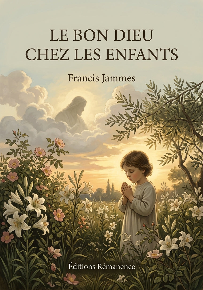 Livre Le Bon Dieu chez les enfants par Francis Jammes - Couverture - Editions Remanence