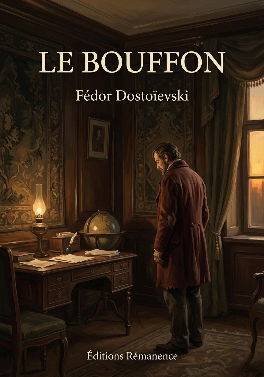 Livre Le Bouffon par Fédor Dostoïevski - Couverture - Editions Remanence