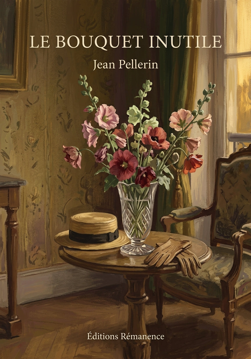 Livre Le Bouquet inutile par Jean Pellerin - Couverture - Editions Remanence