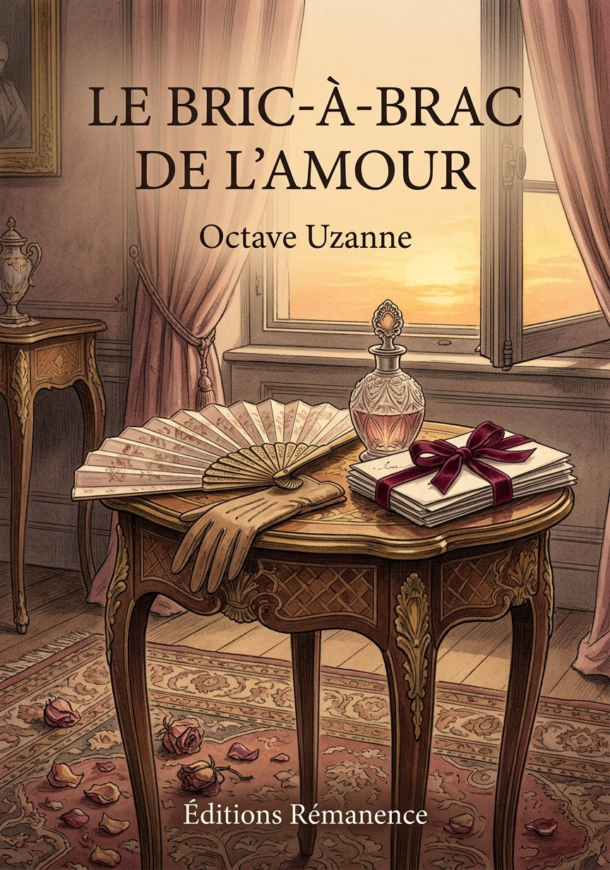 Livre Le Bric-à-brac de l’amour par Octave Uzanne - Couverture - Editions Remanence