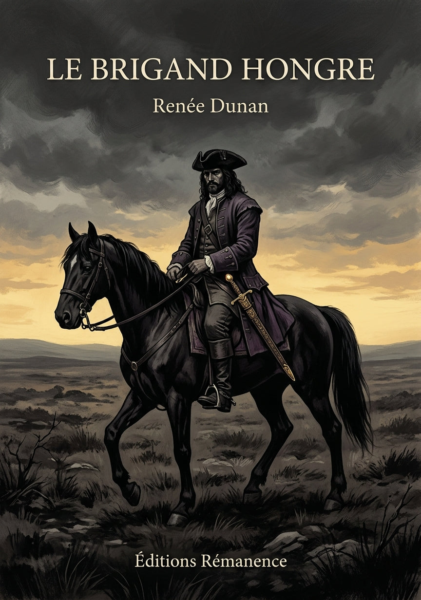Livre Le Brigand Hongre par Renée Dunan - Couverture - Editions Remanence