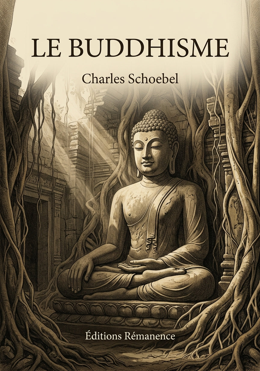 Livre Le Buddhisme par Charles Schoebel - Couverture - Editions Remanence