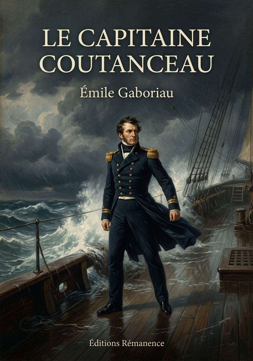 Le capitaine Coutanceau - Émile Gaboriau (Couverture)