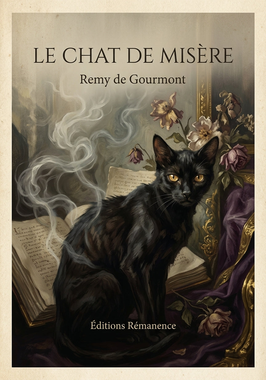 Le chat de misère - Remy de Gourmont (Couverture)