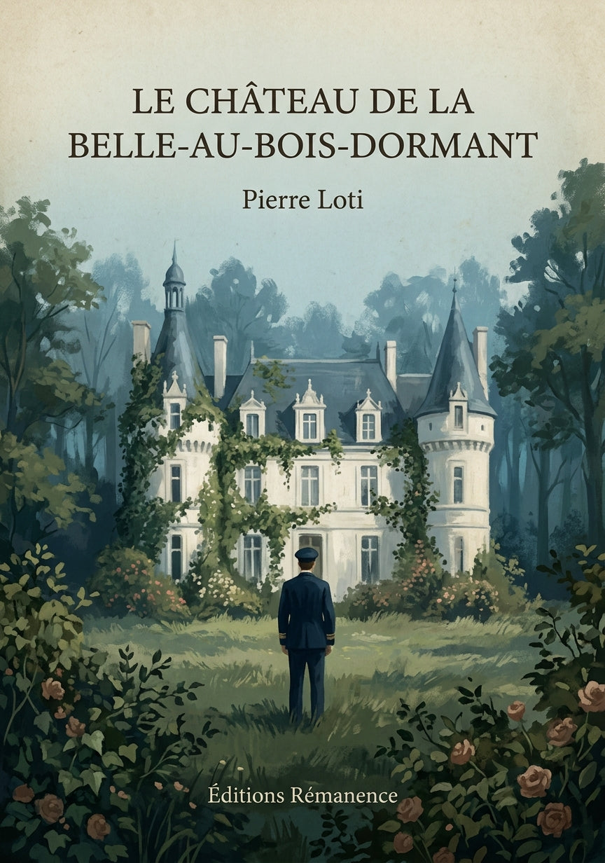 Le château de La Belle-au-bois-dormant - Pierre Loti (Couverture)