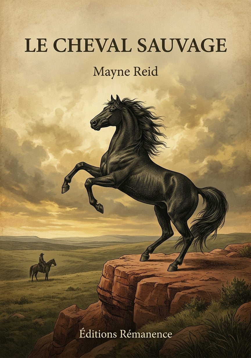 Le cheval sauvage - Mayne Reid (Couverture)