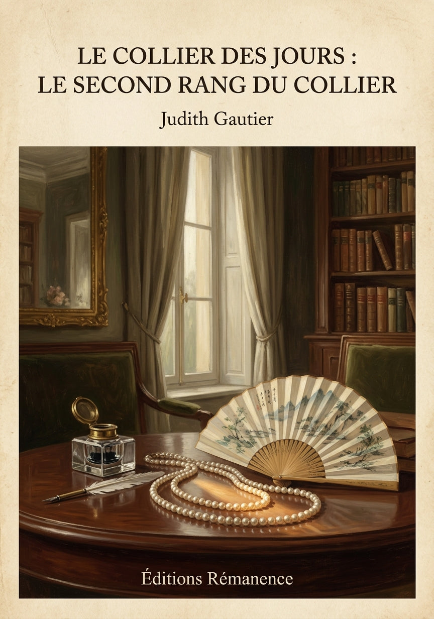 Le collier des jours : Le second rang du collier - Judith Gautier (Couverture)