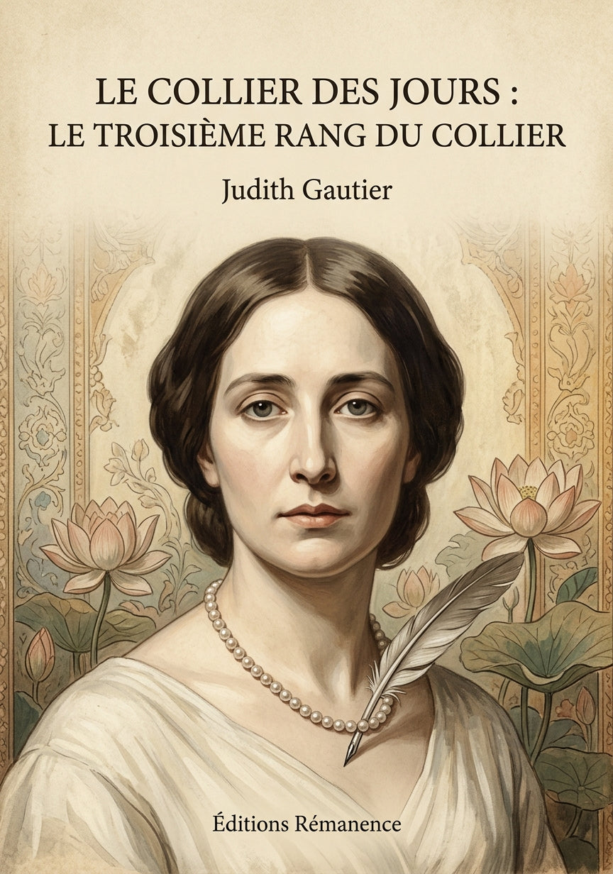 Le collier des jours : Le troisième rang du collier - Judith Gautier (Couverture)