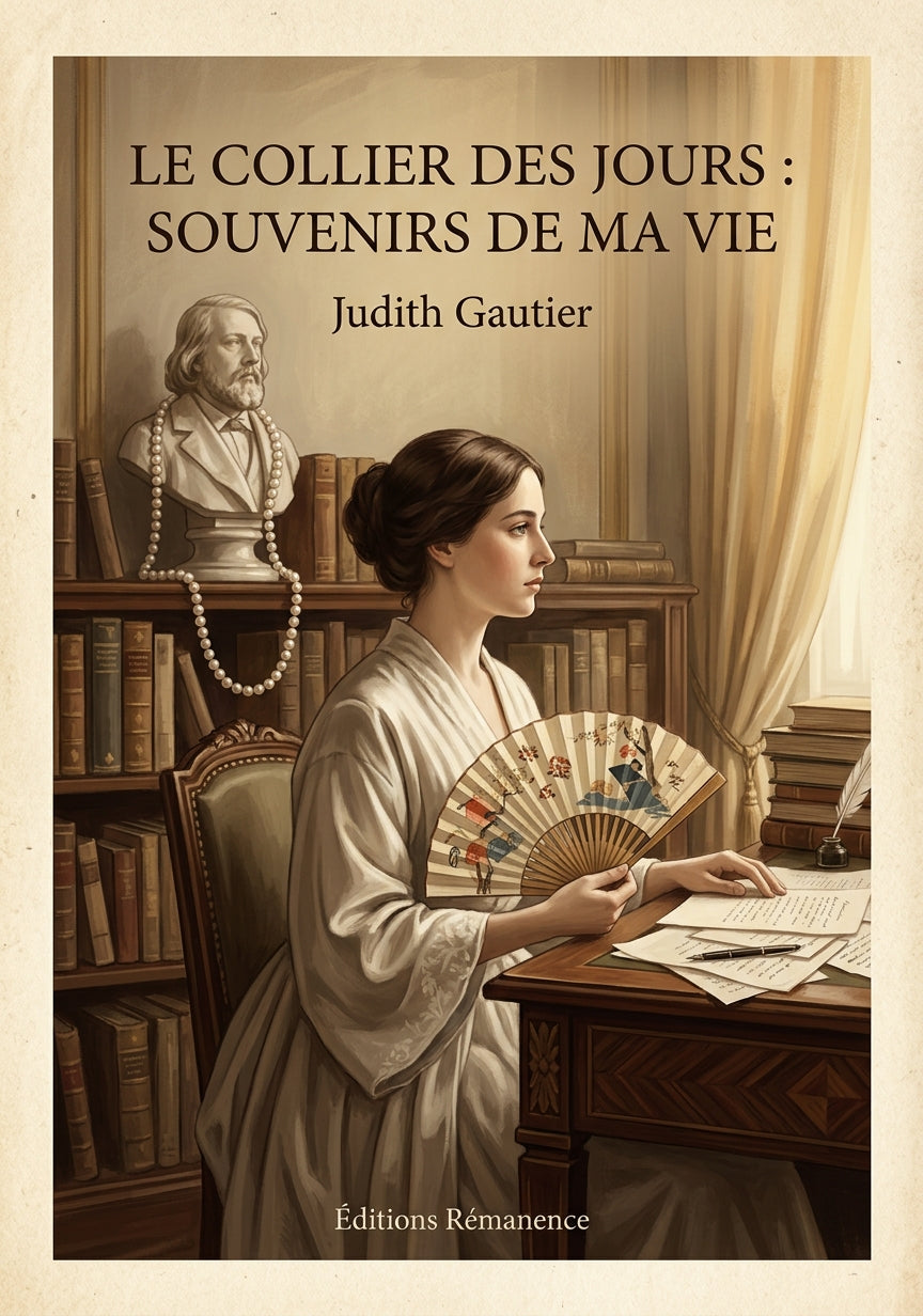 Le collier des jours : Souvenirs de ma vie - Judith Gautier (Couverture)