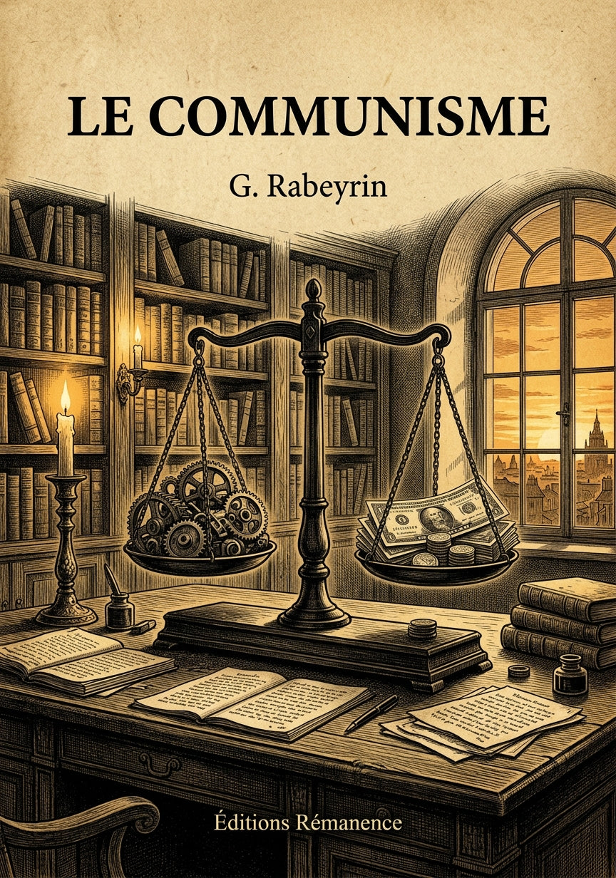 Livre Le Communisme par G. Rabeyrin - Couverture - Editions Remanence